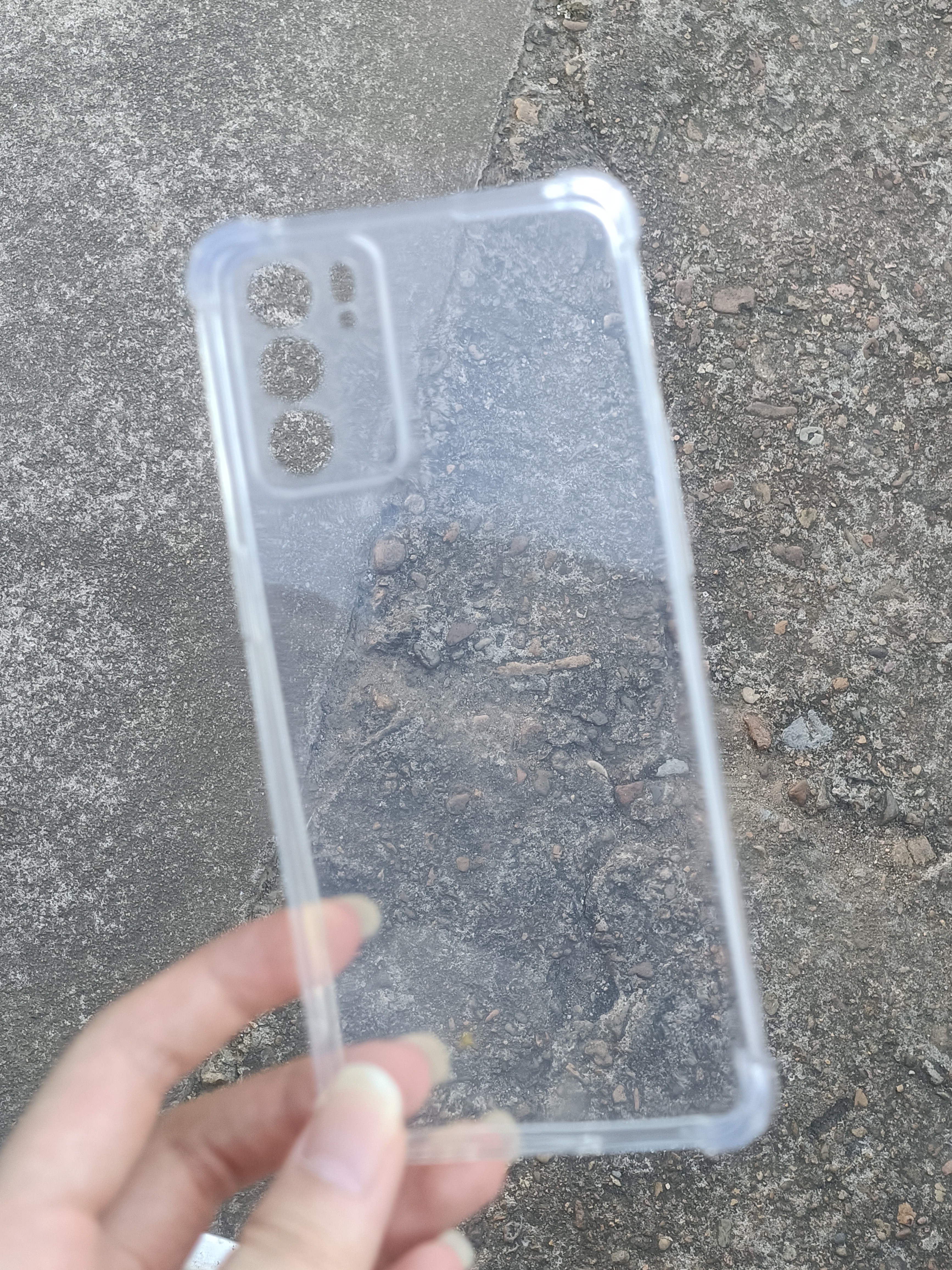 京慈 適用OPPO Reno6手機殼防摔PEQM00手機套全包鏡頭保護套Reno6氣囊硅膠軟殼簡約男女手機后蓋保護殼 OPPO Reno6 透明氣囊防摔手機殼 曬單實拍圖