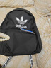adidas簡(jiǎn)約休閑日常通勤運(yùn)動(dòng)雙肩背包學(xué)生書(shū)包男女阿迪達(dá)斯三葉草   黑色/白   NS(均碼) 曬單實(shí)拍圖