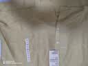 MUJI 女式 萊賽爾混五分袖罩衫 短袖t恤上衣女裝26年夏季 BC2SYC6A 黃色 L （165/88A） 曬單實拍圖