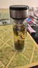 【京東物流配送】高硼硅雙層玻璃杯大容量泡茶杯水杯子茶水分離杯 【雙層加厚】茶杯350ml1只 曬單實(shí)拍圖