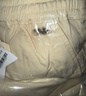 Teenie Weenie【萊賽爾混紡】小熊女裝夏季簡約通勤輕薄抽繩休閑褲 淺卡其色 M (165) 曬單實拍圖