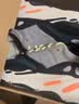 阿迪達斯七夕 Yeezy700異形夜光青少年學生休閑老爹鞋 B75571 37碼 曬單實拍圖