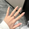 丹尼爾惠靈頓（DanielWellington）[七夕禮物][馬思純同款]dw戒指女星辰情侶戒指玫瑰金58號DW225 曬單實拍圖
