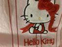 野獸派家居（tbh）三麗鷗Hello Kitty天絲棉家居睡裙四季可外穿長袖睡衣女 天絲棉短款家居裙 粉紅條紋 M 曬單實拍圖