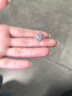 琦君D色培育鉆石戒指女輕奢鉆戒結訂求婚戒紀念日表白禮物送女友老婆 1克拉培育鉆戒/D色/VVS/3EX/NGTC 12 曬單實拍圖