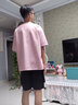 格潤歐尚工裝短褲男士夏季美式潮牌寬松直筒運動褲純棉休閑籃球五分褲 黑色D95 XL 曬單實拍圖