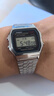 卡西歐（CASIO）日韓手表男女電子表A159WA-N1電子表運(yùn)動(dòng)學(xué)生表銀色小方塊 送禮物 曬單實(shí)拍圖