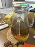 青蘋果冷水壺涼水壺硼硅耐熱玻璃冷熱水壺嘟嘟壺1.75L家用飯店通用 曬單實拍圖