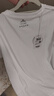 杰克·瓊斯（JACK&JONES）26年男裝新款【涼感】短袖T恤男士簡約純色透氣打底耐洗半袖 A06本白色 常規(guī) M （175） 曬單實拍圖