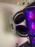 iKF 影刺 Pro電競游戲耳機頭戴式四模藍牙無線電腦帶麥7.1聲道FPS驅動聽聲辨位CS吃雞三角洲 影刺白 曬單實拍圖