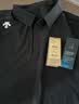迪桑特（DESCENTE）TRAINING系列TRICOT涼感防曬UPF50+短袖POLO衫 BK-黑色 2XL (185/104A) 曬單實拍圖