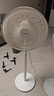 海爾（Haier）電風扇落地扇家用定時遙控風扇大風力臺扇立式節能搖頭穩固底盤電扇辦公臥室宿舍循環輕音七葉電扇 【35cm扇葉】機械款HFS-J3546B 曬單實拍圖