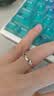 DR【七夕禮物】結婚天然鉆石對戒 禮堂花徑雅致款訂婚紀念日男女 女單戒 分色14k金（少量現貨） 曬單實拍圖