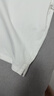 布先生圓領涼感短袖T恤打底衫春夏季情侶小白T 【外穿T】皓月白 L(175) 曬單實拍圖