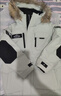 波司登極寒鵝絨羽絨服男女情侶同款冬加厚連帽短款大毛領保暖外套 曬單實拍圖