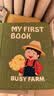 MY FIRST BOOK寶寶布書撕撕書1-6歲嬰兒農(nóng)場款土豪書蒙氏早教玩具周歲寶寶禮物 曬單實(shí)拍圖