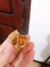 芯奢鍍金戒指男士百搭首飾金色女士戒指男潮霸氣豪華款式男士戒指 福字 曬單實(shí)拍圖