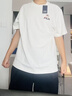 FILA【易烊千璽同款】斐樂短袖T恤女半袖休閑寬松上衣男情侶卡通多彩t 云菇白-WT XL 180/100A/XL 曬單實拍圖