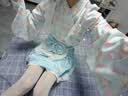 偽娘Lolita原創設計日系和風改良女仆風連衣裙洛麗塔男娘公主洋裝 【藍色】上衣+半身裙+圍裙+腰帶蝴蝶結 M 【建議80-120斤】 曬單實拍圖