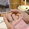 琦君D色培育鉆石戒指女輕奢鉆戒指訂求結婚紀念日表白禮物送女友老婆 1克拉培育鉆戒/D色/VVS/3EX/NGTC/NGTC 12 曬單實拍圖