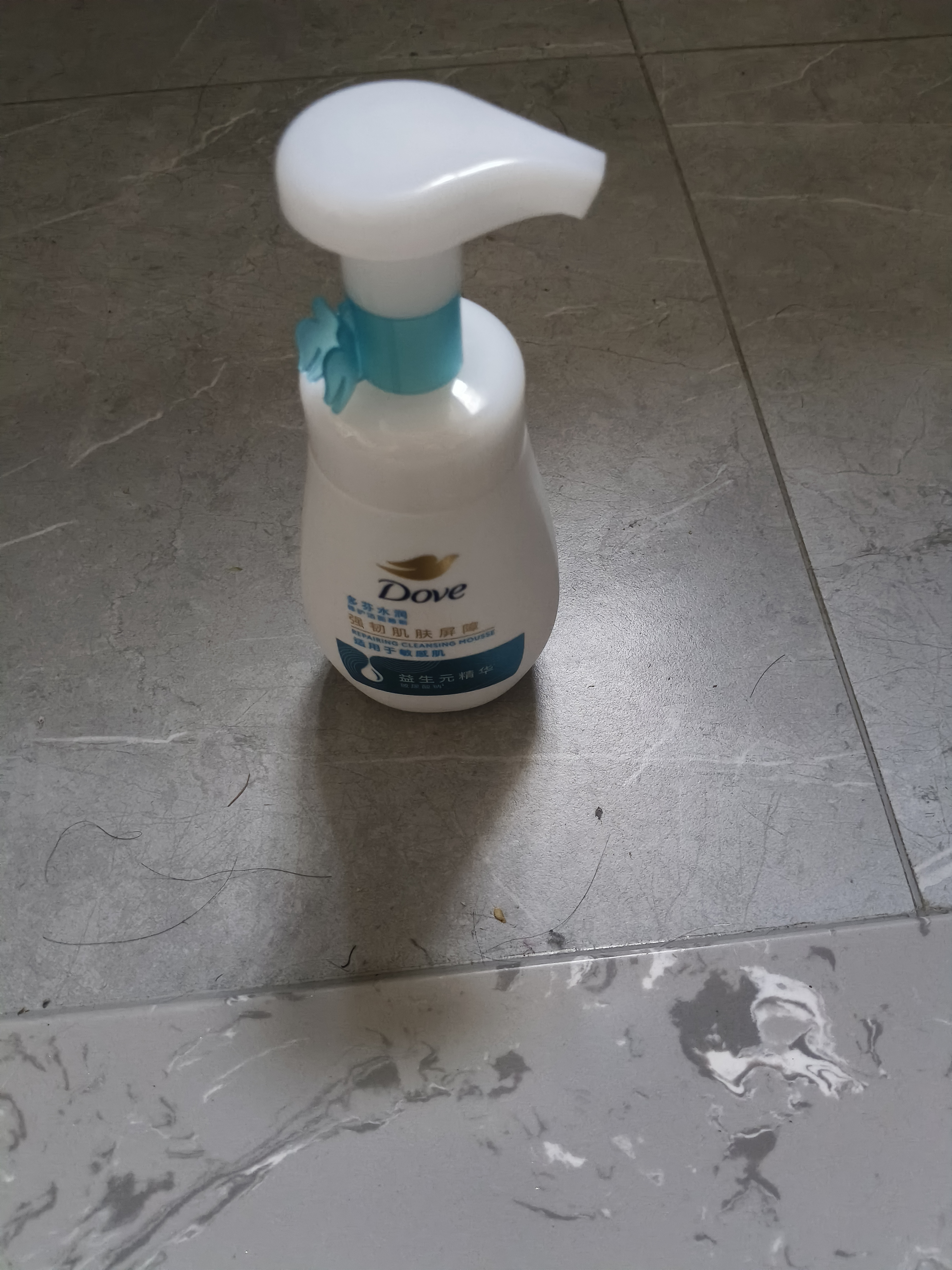 多芬（Dove） 160ml洗面奶 慕斯泡泡潔面乳 清潔肌膚敏感肌適用 水潤保濕 160ml *2瓶【保濕】 多芬 曬單實(shí)拍圖