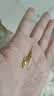 六福珠寶 黃金耳線光影金流蘇耳環(huán)足金七夕禮物女 計價GJG0225DS 約1.32克 曬單實拍圖