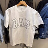 蓋璞Gap男女裝早秋純棉印花logo短袖T恤美式725617 黑色 L (175/96A) 亞洲尺碼 曬單實拍圖