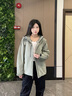 波司登（BOSIDENG）【反季】沖鋒衣鵝絨羽絨服男女情侶同款90絨三合一防風(fēng)防雨外套 樹(shù)籬綠 燕綠色455C S 160/84A 曬單實(shí)拍圖