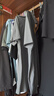 皮爾卡丹（pierre cardin）短袖T恤男半袖上衣夏季商務(wù)休閑百搭polo衫男 黑灰色 2XL 曬單實(shí)拍圖
