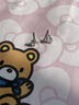 兩世歡S999純銀耳釘HelloKitty迷你可愛養耳洞不易過敏免摘足銀耳環耳飾 HelloKitty耳釘一對 曬單實拍圖
