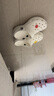 卡駱馳（CROCS）新款厚底云朵洞洞鞋送女友禮物206750 白色   36-37 曬單實(shí)拍圖