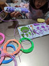 qdrone For the Good Moments3d打印筆兒童玩具女孩生日禮物3D機立體8-12歲6低溫繪畫4-7小姑娘 順滑低溫紫【13卷耗材（56米）+禮袋+臨摹本+貼紙】 不燙手立體筆6- 曬單實拍圖