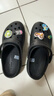卡駱馳（CROCS）白鹿同款經典云朵洞洞鞋時尚百搭女鞋花園鞋|206750 黑色-001(含智必星) 38 (240mm) 曬單實拍圖