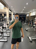 迪桑特（DESCENTE）DESCENTE迪桑特TRAINING系列男士D-TOUGH吸濕速干短袖T恤新品 DG-深綠色 L (175/96A) 曬單實拍圖