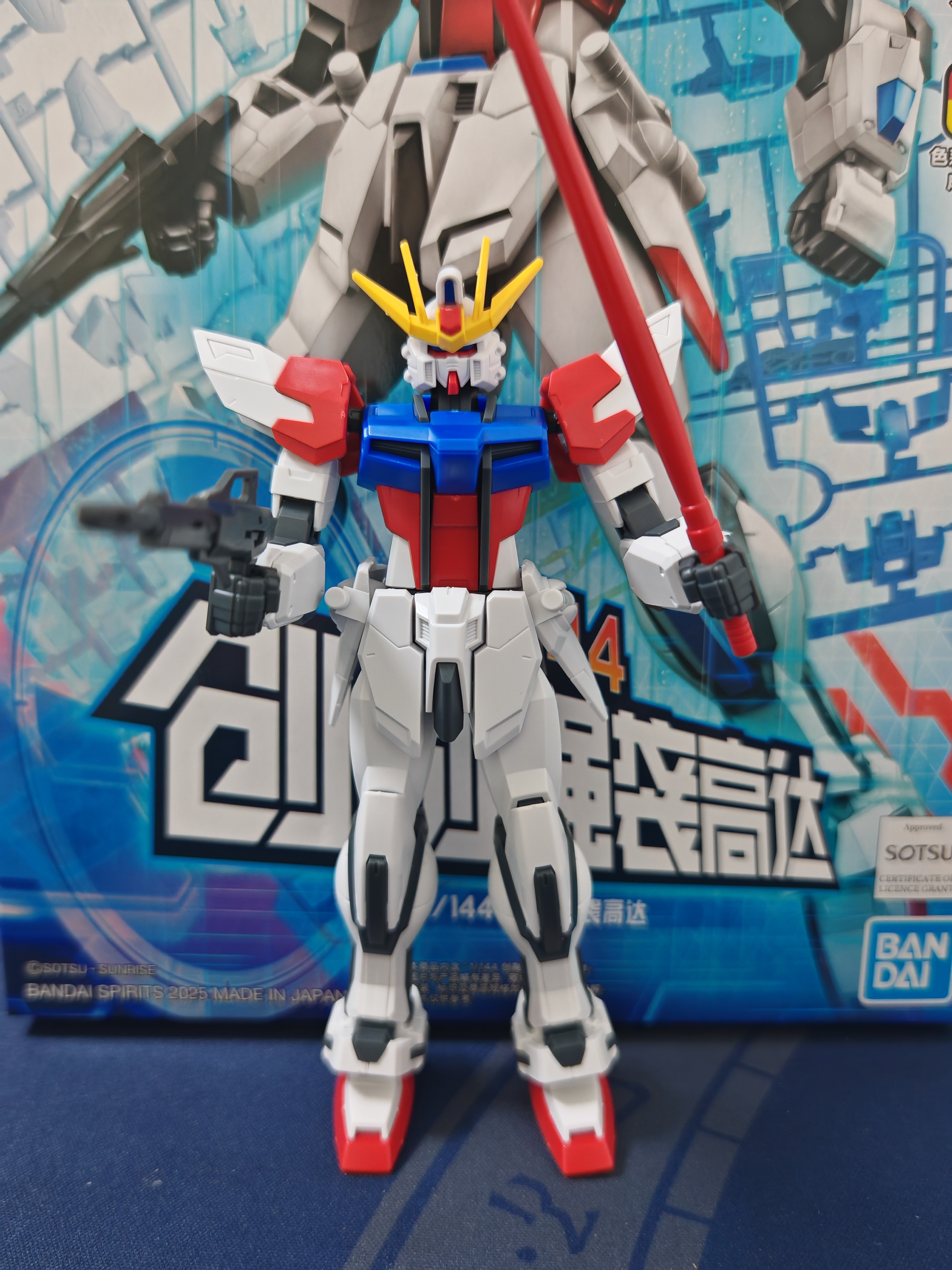 萬代（BANDAI）EG 1/144 高達(dá)創(chuàng)戰(zhàn)者 創(chuàng)制強(qiáng)襲高達(dá) 曬單實(shí)拍圖