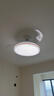 美的（Midea）風(fēng)扇燈FY2無極調(diào)光led吊扇燈臥室餐廳48瓦護(hù)眼燈具包安裝 曬單實(shí)拍圖