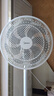 美的（Midea）【品質推薦】七葉輕音柔風電風扇/家用省電落地扇/臺式電扇/廣角搖頭節能宿舍小型風扇 SAE35CA 曬單實拍圖