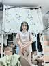 香影新中式國風(fēng)立領(lǐng)連衣裙女2026夏季新款改良旗袍風(fēng)白色提花裙子 粉色 斜襟款 暗紋提花 S 155/80A/85-95斤 曬單實(shí)拍圖