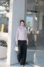 高梵黑金鵝絨服黑金排骨系列經典排骨服2026新款短款女士羽絨服 粉金6號 M 曬單實拍圖