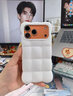 艾派客【新品】適用iPhone17Promax手機殼云想液態硅膠全包圍防摔散熱保護套簡約男女士情侶純色高級軟外 【云感白】真液態硅膠-帶ai按鍵-植絨內襯護機 iPhone17Promax 曬單實拍圖