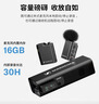 森海塞爾Profile Wireless多功能無線麥克風領夾式專業桌面手持直播采訪拍攝雙通道錄音生日學生畢業禮物 Profile Wireless領夾麥克風一拖二 曬單實拍圖