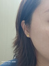 老鳳祥黃金耳釘女款足金四葉草耳飾養耳洞生日七夕情人節禮物送女友老婆 （今/次日達）約1g足金耳釘【情人節禮物】 曬單實拍圖