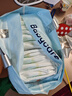 babycareAir pro拉拉褲夏季超薄透氣尿不濕寶寶尿片bbc嬰兒新生兒日用尿布 XL 4包 128片 【體重12-17KG】 曬單實拍圖