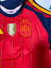 adidas西班牙國家隊世界杯冠軍主場二星球衣 球迷版阿迪達斯官方   鮮紅   2XL 曬單實拍圖