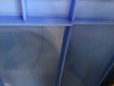 齊魯安然 周轉箱 收納箱整理箱塑料筐物流箱塑料周轉箱零件收納盒物料箱分類(lèi)筐工具收納箱儲物箱搬家整理箱 藍色 A10【600*485*355mm】 曬單實(shí)拍圖