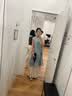 三吉黑花【凝胭】新中式繩繡珠繡旗袍2026新款連衣裙女夏背心長裙 青藍-第二批 M 曬單實拍圖