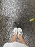 CROCS卡駱馳復古炫魅小鯨魚洞洞鞋時尚百搭花園鞋沙灘鞋|213632 月光灰-1NK 35 (220mm) 曬單實拍圖