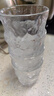 青蘋果日式石紋玻璃水杯280ml6只 加厚玻璃杯冰川杯茶杯啤酒杯高顏值 曬單實拍圖