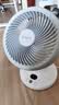 艾美特（AIRMATE）空氣循環扇家用直流輕音節能電風扇桌面臺式小風扇大風量便攜宿舍搖頭風扇換氣風扇 FA15-RD251 曬單實拍圖