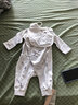 歡喜小熊孕媽有禮-新生兒連體衣四季款嬰兒蝴蝶衣哈衣爬服寶寶春秋衣服 曬單實拍圖